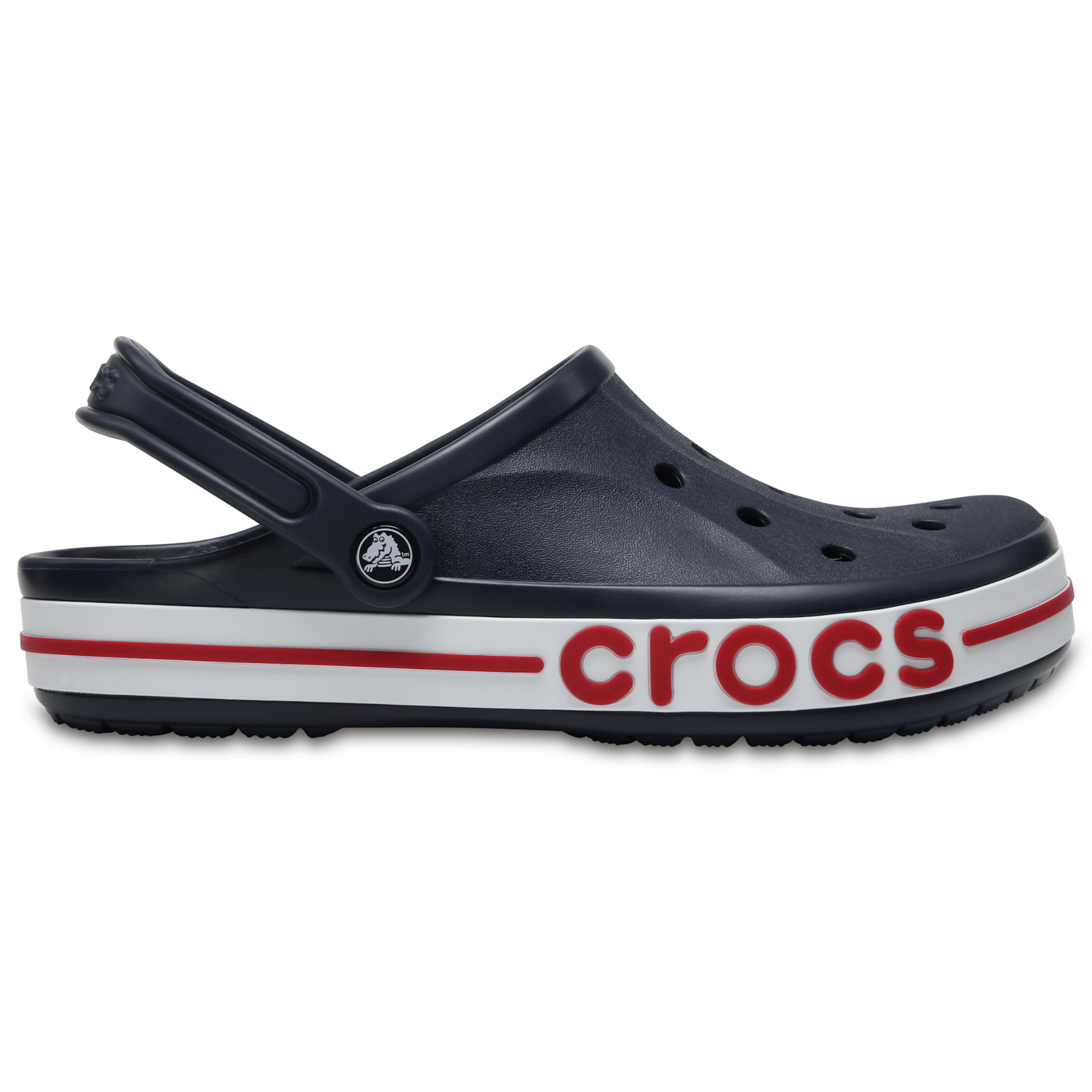 Crocs Bayaband Clog Navy/Pepper Мужские Женские Сабо Крокс Баябенд 45 205089 фото