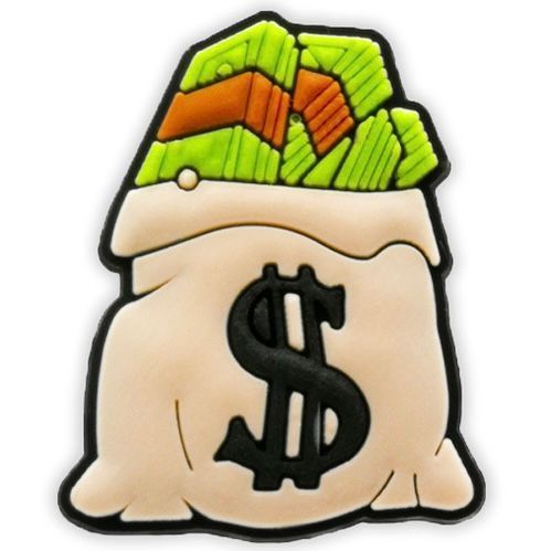 Jibbitz Money Bag | Джибітс Мішок з грошима 257 фото Jibbitz Money Bag | Джибітс Мішок з грошима 257 фото