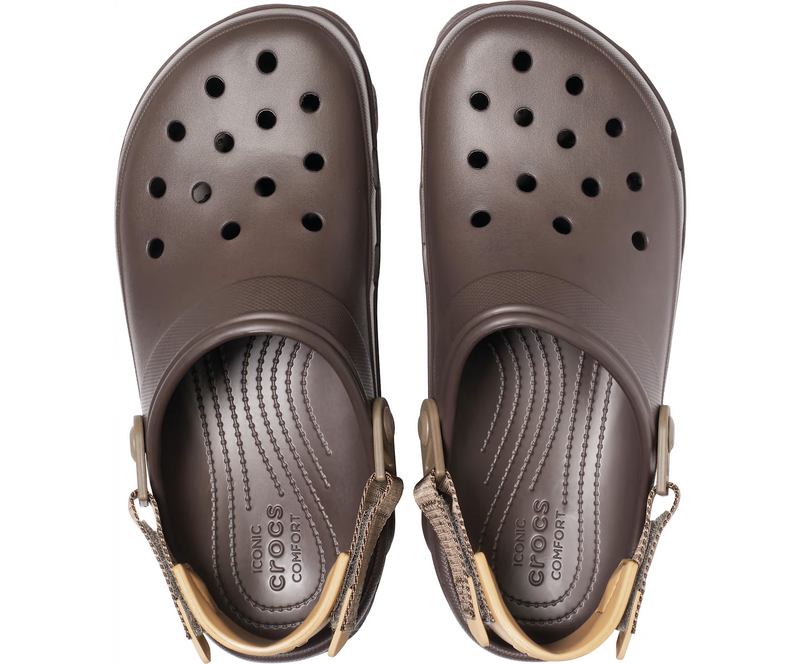 Crocs ALL-TERRAIN Clog Espresso Чоловічі Сабо Крокс Олл-Трейн Коричневий 36-37