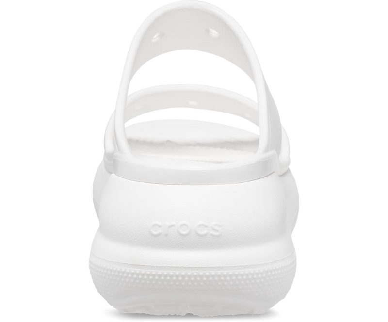 Crocs Classic Crush Sandal White Женские Сандалии Крокс Классик Краш 36