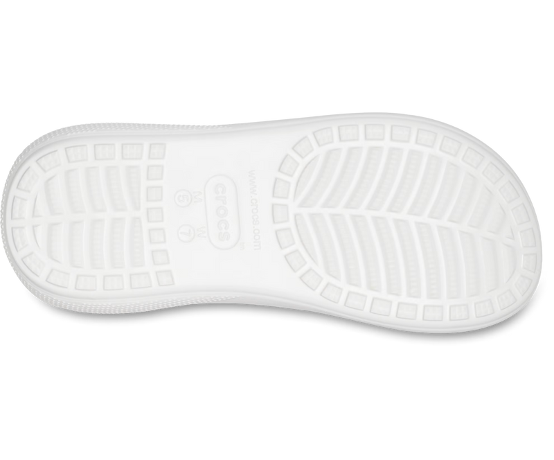 Crocs Classic Crush Sandal White Женские Сандалии Крокс Классик Краш 36