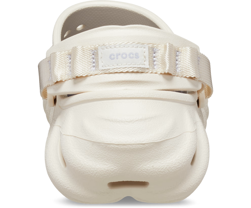 Crocs Echo Clog Stucco Женские Мужские Сабо Крокс Эхо Молочные 39 207937 фото