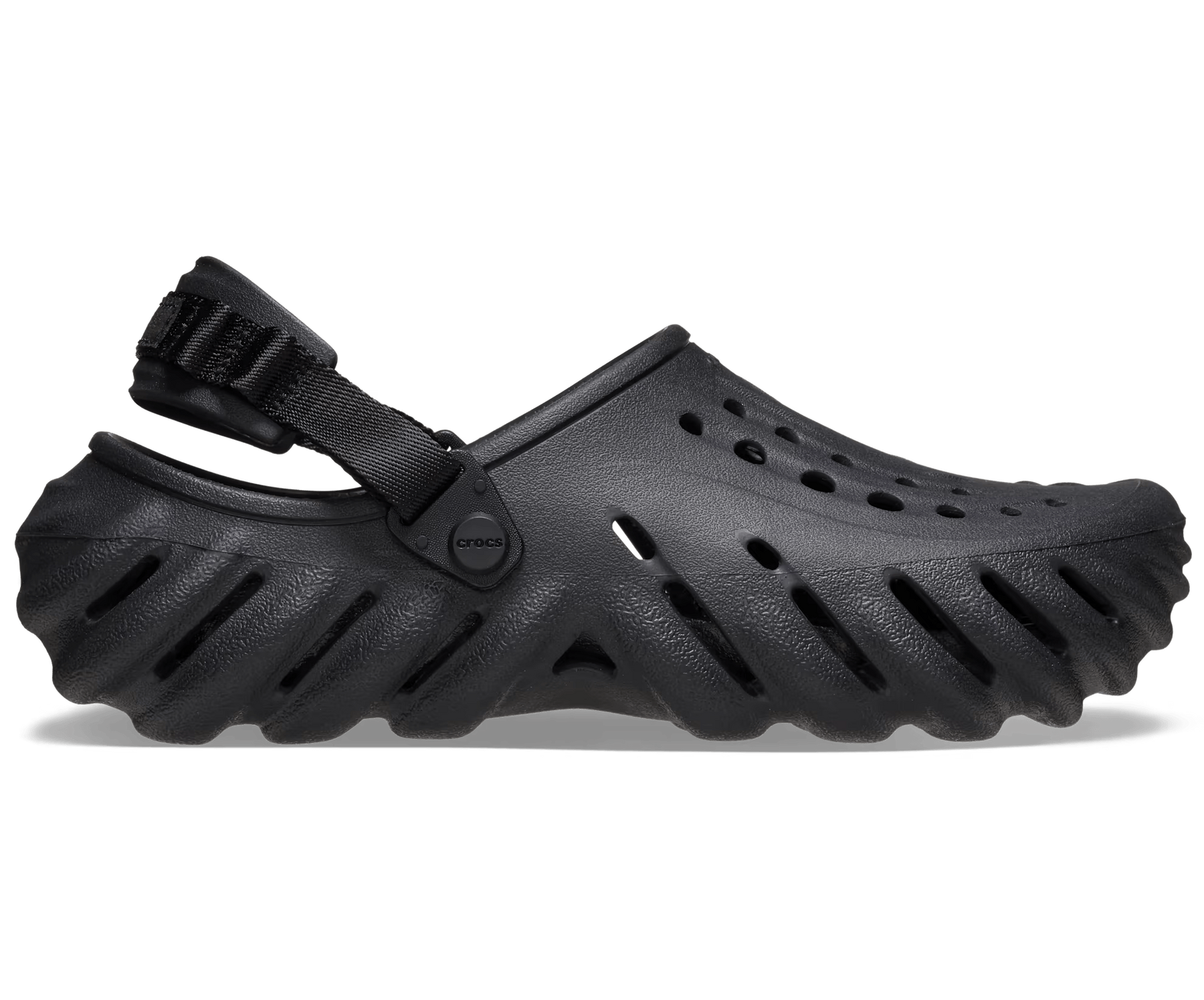 Crocs Echo Clog Black Чоловічі Сабо Крокс Ехо Чорний 44 207937 фото