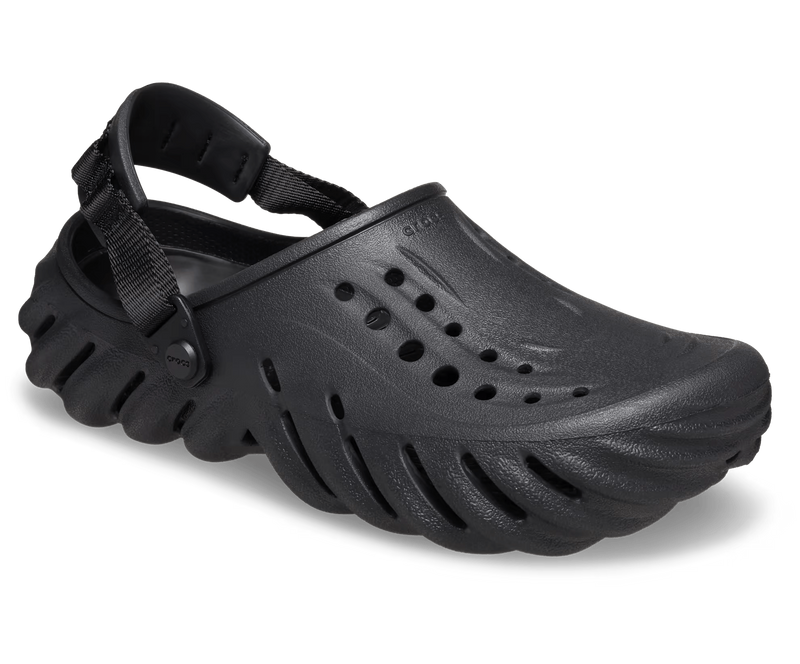 Crocs Echo Clog Black Мужские Сабо Крокс Эхо Черный 44 207937 фото