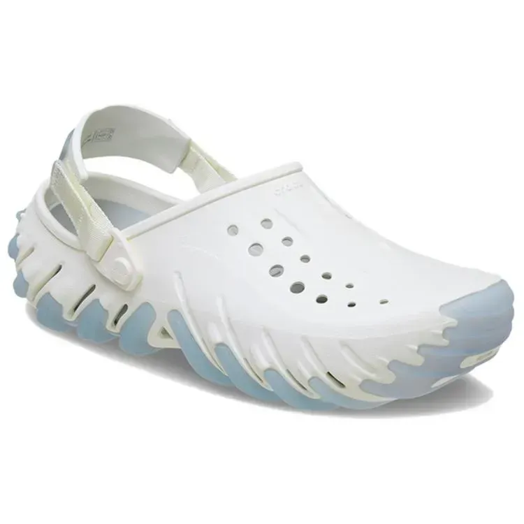 Crocs Echo Icy RO Clog Chalk/Blue Жіночі Чоловічі Сабо Крокс Ехо Айсі Роу Білий/Блакитний 37-38 211458 фото Crocs Echo Icy RO Clog Chalk/Blue Жіночі Чоловічі Сабо Крокс Ехо Айсі Роу Білий/Блакитний 37-38 211458 фото