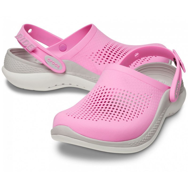 Crocs LiteRide 360 Clog Taffy Pink Жіночі Сабо Крокс Лайтрайд 360 (39) 433-37 фото