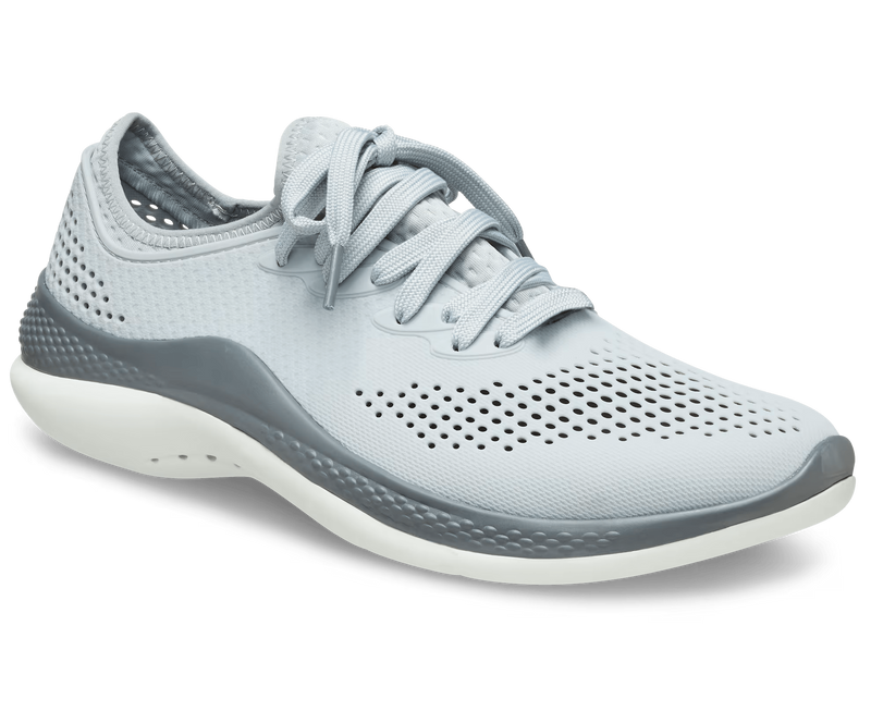 Мужские кроссовки Crocs Men's LiteRide 360 Pacer Light Grey/Slate Grey | Серые Кроссовки Лайтрайд 360 (43) 206715 фото