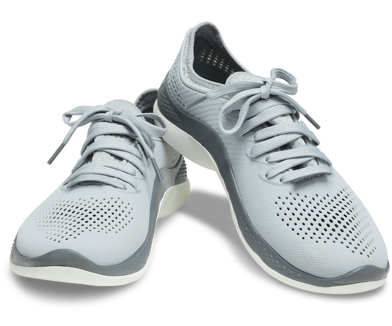 Мужские кроссовки Crocs Men's LiteRide 360 Pacer Light Grey/Slate Grey | Серые Кроссовки Лайтрайд 360 (43) 206715 фото