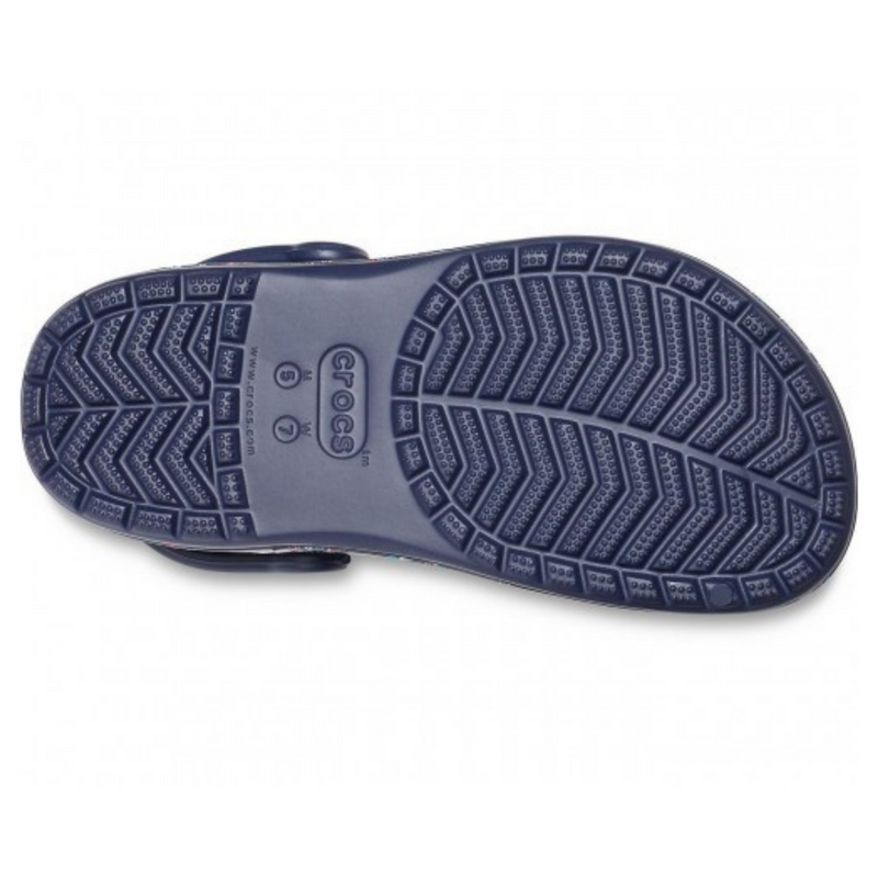 Crocs Bayaband Bandana Print Clog Navy Мужские Женские Сабо Крокс Баябенд 36 206233 фото