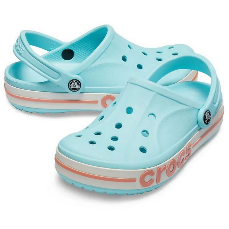 Crocs Bayaband Clog Ice Blue/Melon Жіночі Сабо Крокс Баябенд 40/41 205089 фото