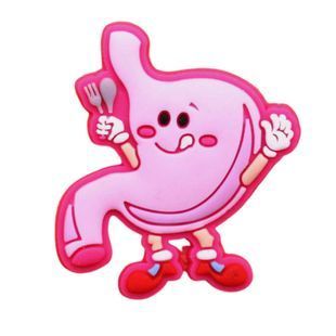 Jibbitz Stomach | Джибітс Шлунок 37 фото