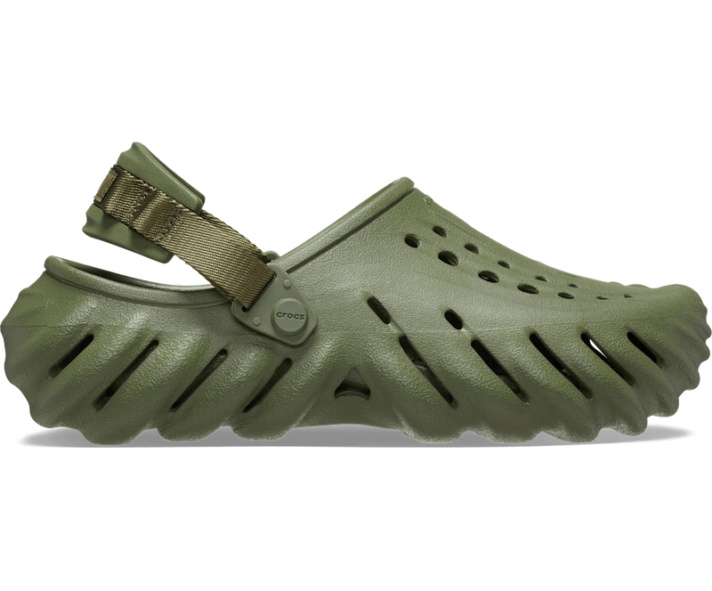 Crocs Echo Clog Army Green Мужские Сабо Крокс Эхо Зеленый 44 207937 фото