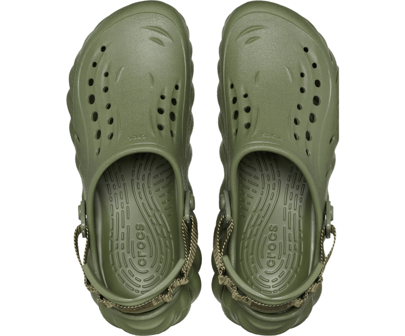 Crocs Echo Clog Army Green Мужские Сабо Крокс Эхо Зеленый 44 207937 фото