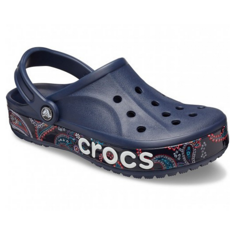 Crocs Bayaband Bandana Print Clog Navy Чоловічі Жіночі Сабо Крокс Баябенд 37 206233 фото Crocs Bayaband Bandana Print Clog Navy Чоловічі Жіночі Сабо Крокс Баябенд 37 206233 фото