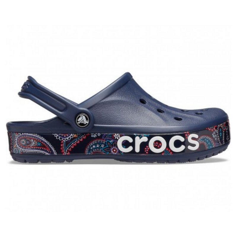 Crocs Bayaband Bandana Print Clog Navy Чоловічі Жіночі Сабо Крокс Баябенд 38 206233 фото Crocs Bayaband Bandana Print Clog Navy Чоловічі Жіночі Сабо Крокс Баябенд 38 206233 фото
