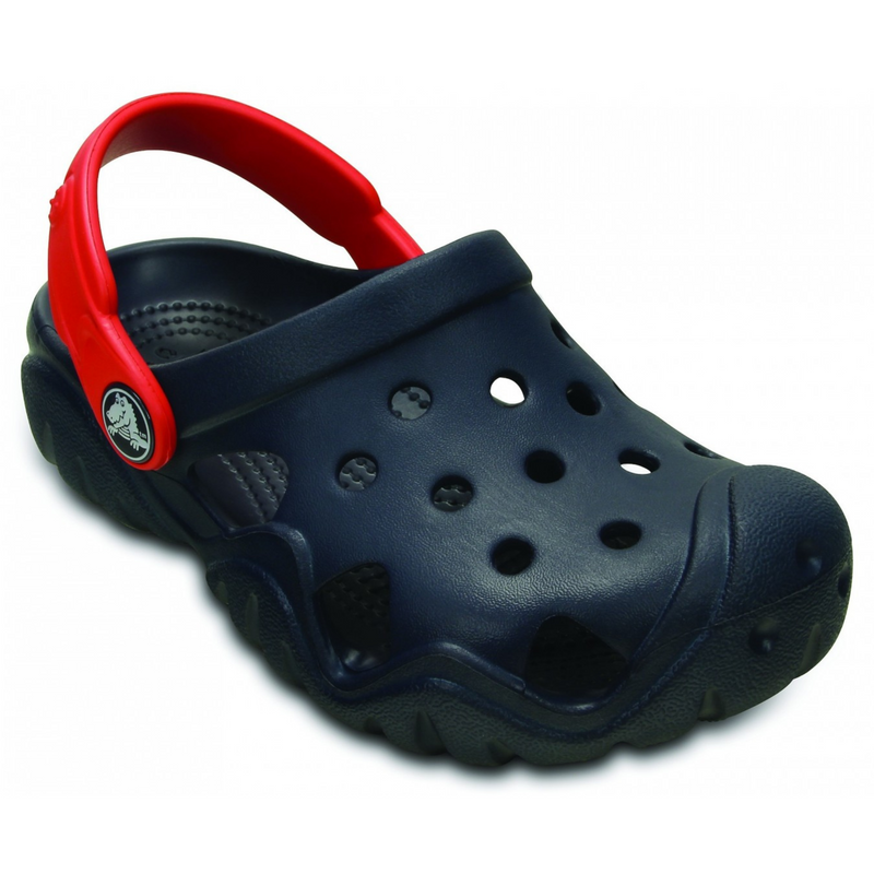 Crocs Kids’ Swiftwater Clog Navy/Red Дитячі Сабо Крокс Свіфтвотер 24 202607 фото