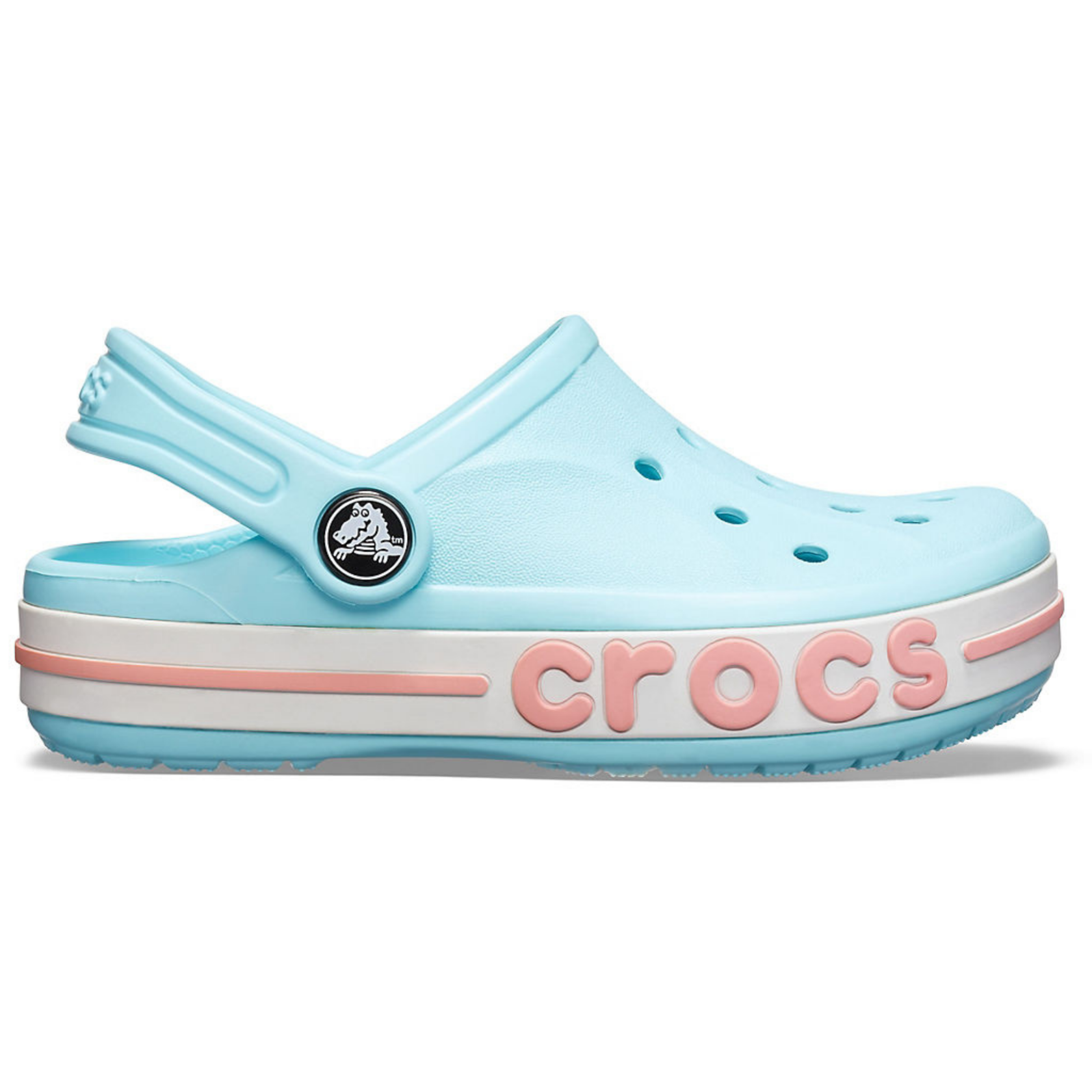 Crocs Kids’ Bayaband Clog Ice / Blue Дитячі Сабо Крокс Баябенд Кідс 24 205100 фото