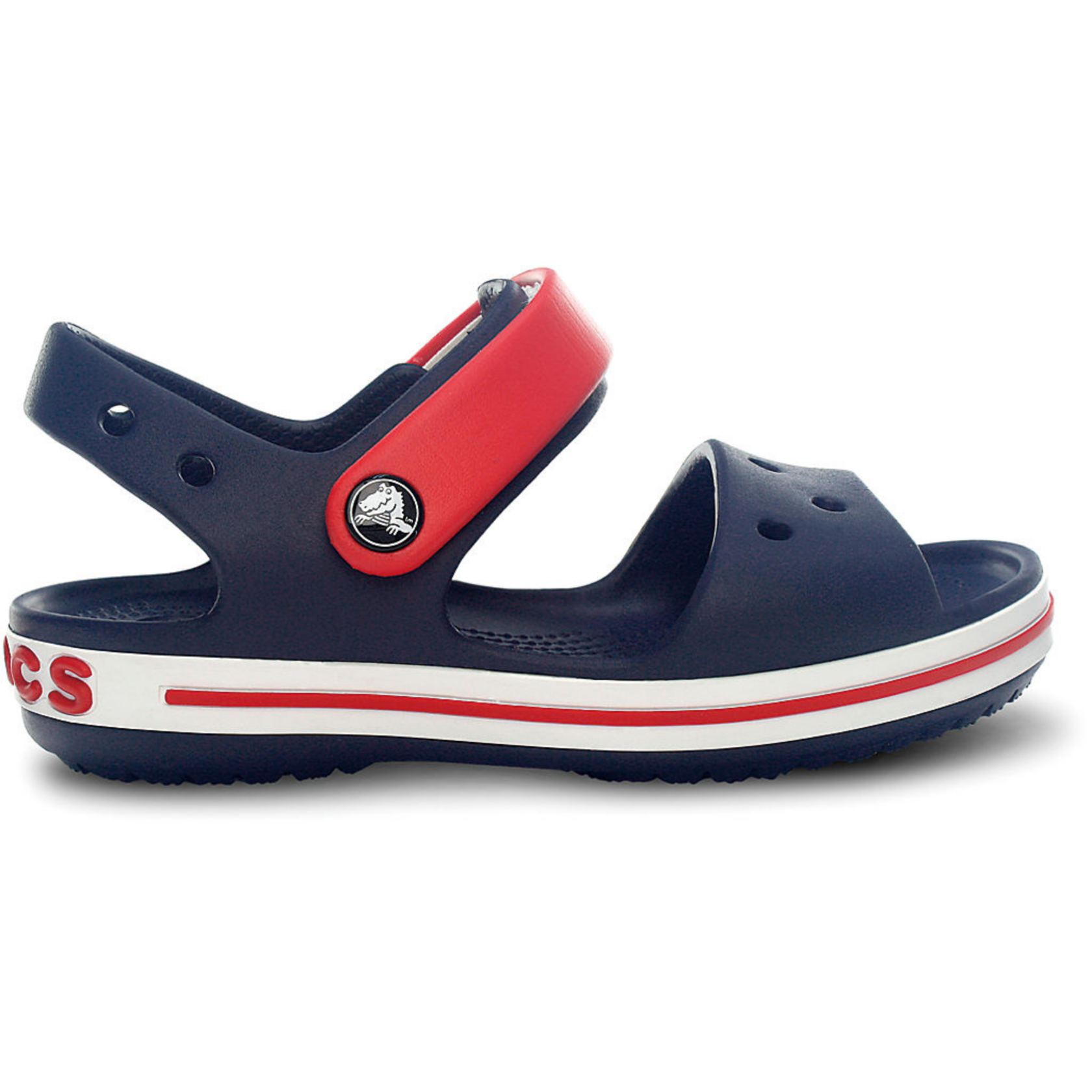 Crocs Kids’ Crocband Sandal Navy / Red Дитячі Крокс Крокбенд Сандал Кідс 21 569-99 фото