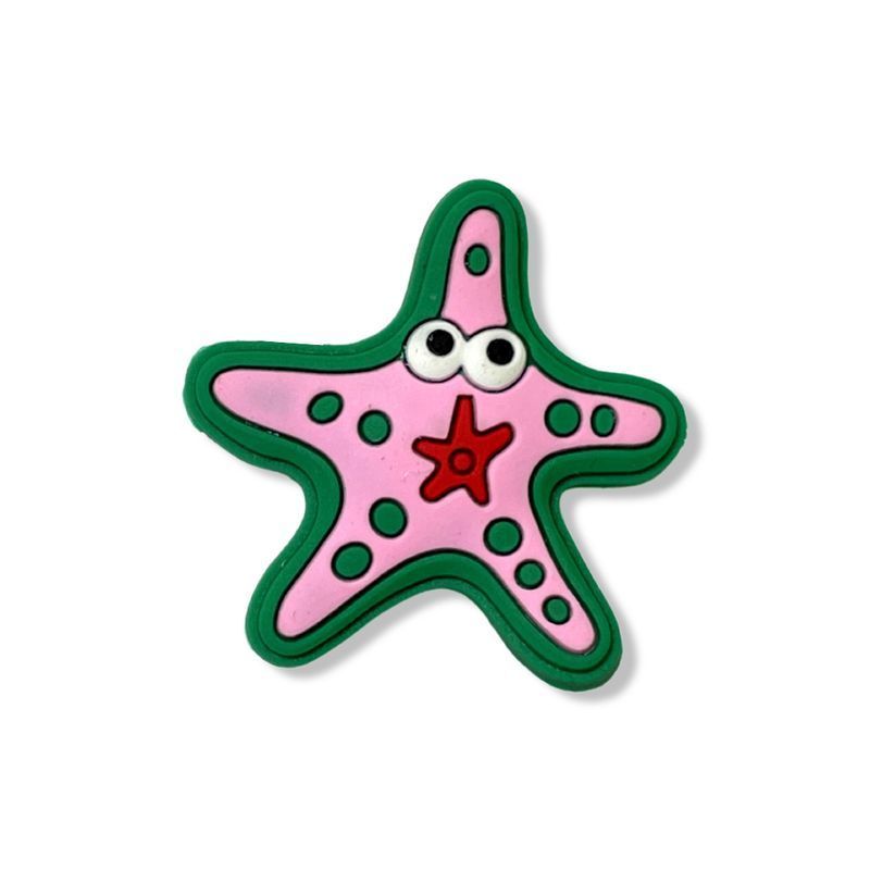 Jibbitz Starfish Green | Джибітс Зелена морська зірка 88 фото Jibbitz Starfish Green | Джибітс Зелена морська зірка 88 фото