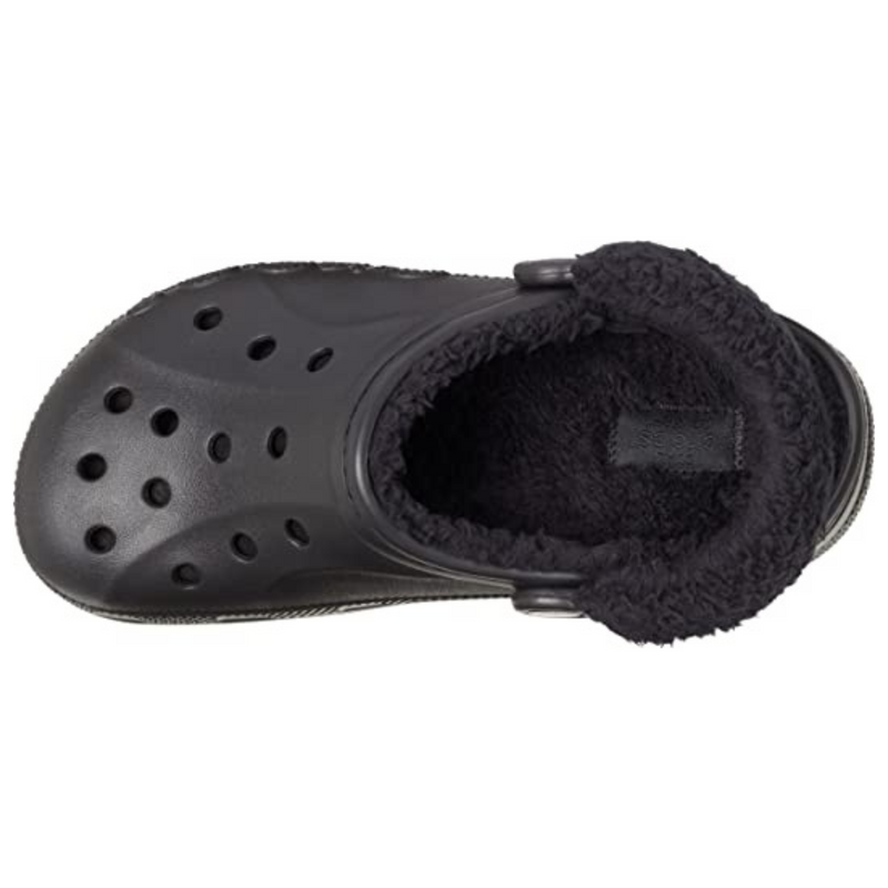 Crocs Baya Lined Fuzz-Strap Clog Black Чоловічі Жіночі Сабо Крокс Бая Фузз-Стреп 40/41 206633 фото