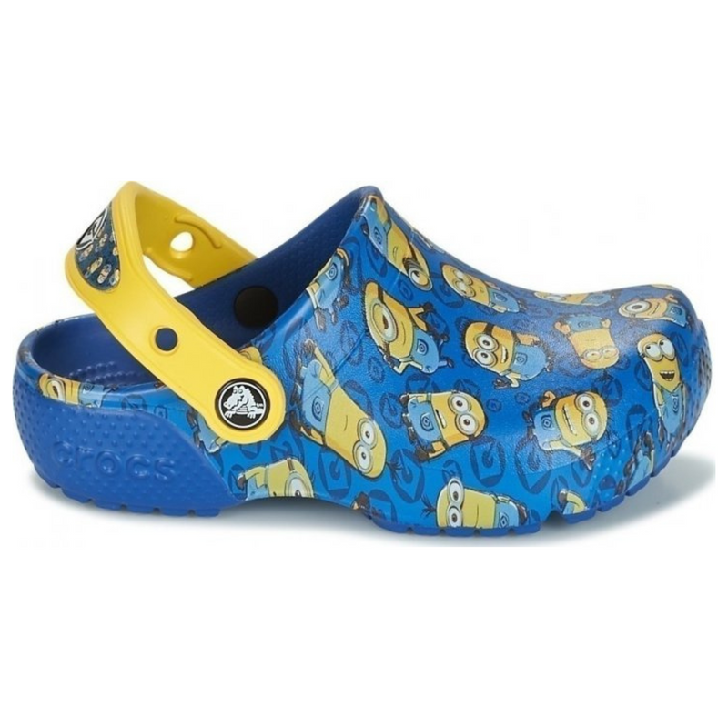 Crocs Kids FL Minions Graphic Clog Дитячі Сабо Крокс Посіпака Графік 27 205122 фото