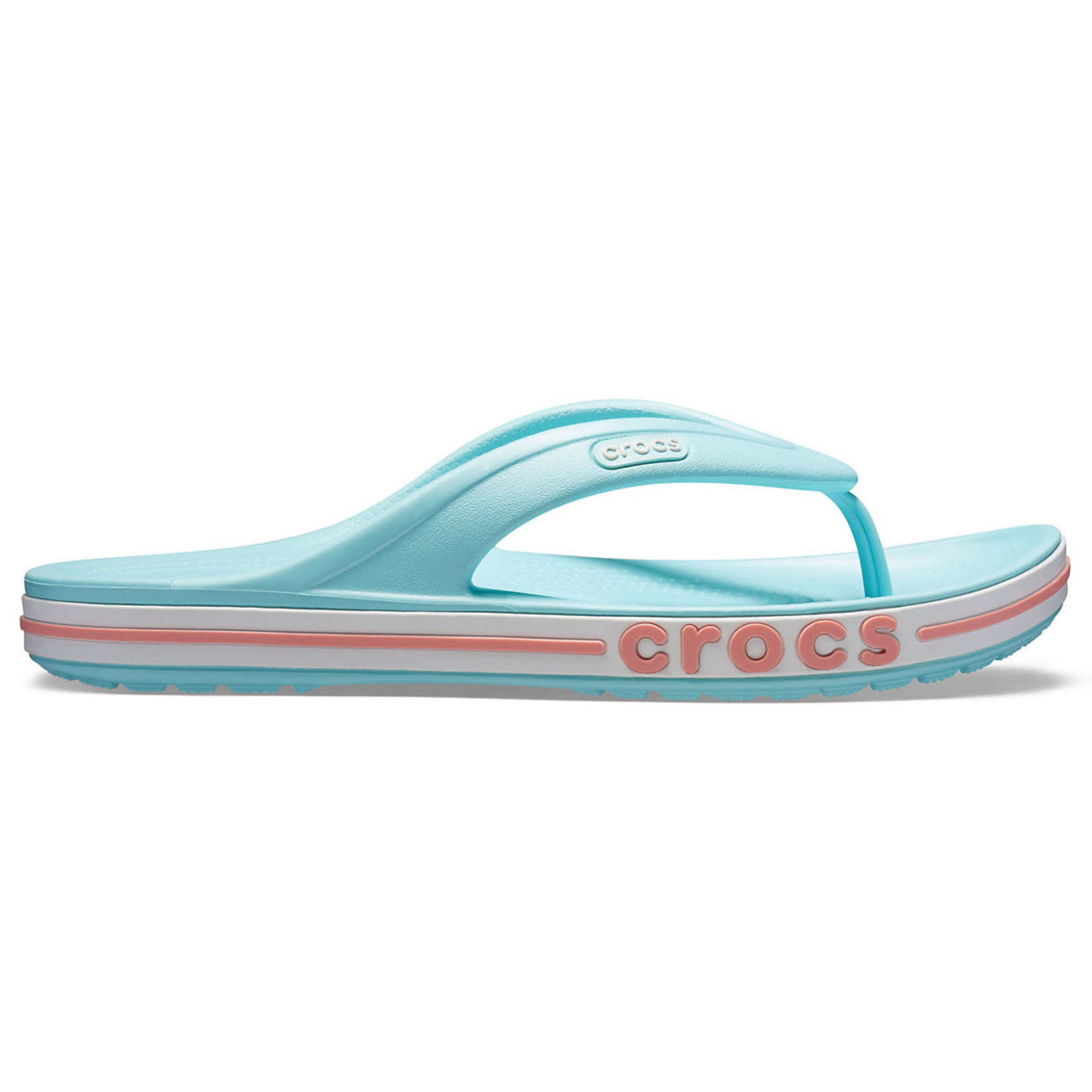 Crocs Bayaband Flip Ice Blue / Melon Жіночі В'єтнамки Крокс Баябенд Фліп 40/41 205393 фото