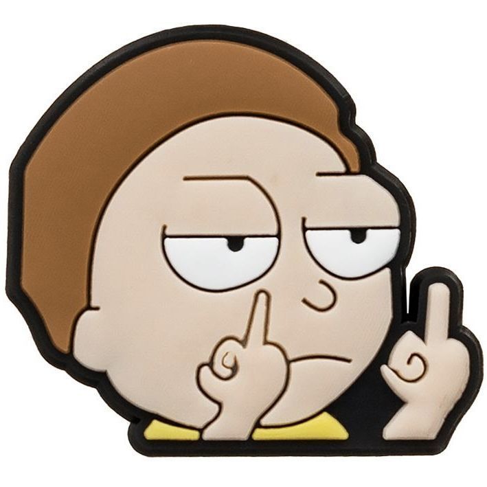 Jibbitz Morty | Джибітс Морті 275 фото Jibbitz Morty | Джибітс Морті 275 фото