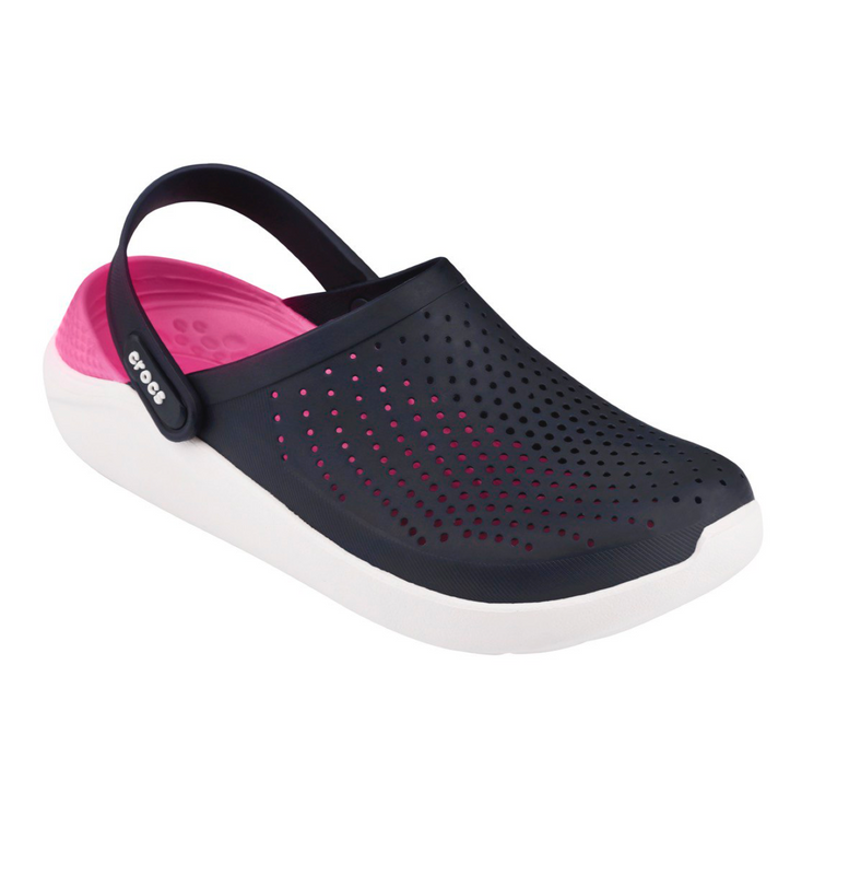 Crocs LiteRide Clog Navy/Pink Женские Сабо Крокс Лайтрайд 36 419-34 фото