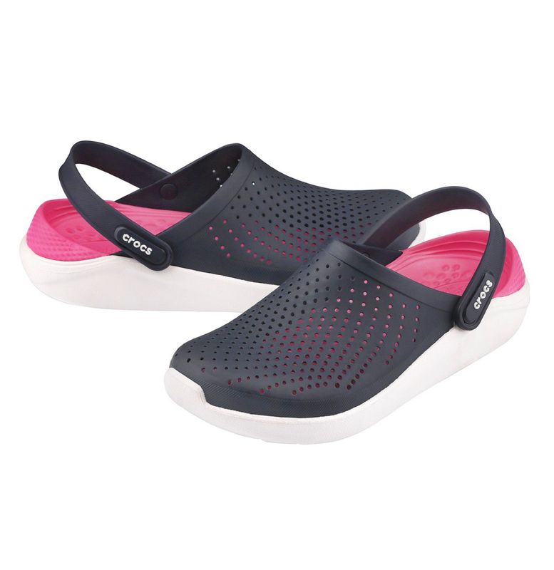 Crocs LiteRide Clog Navy/Pink Женские Сабо Крокс Лайтрайд 36 419-34 фото