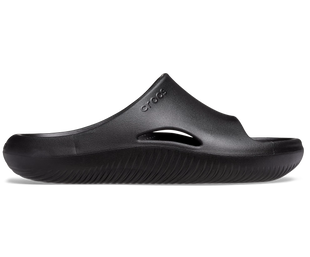 Crocs Mellow Recovery Slide Black Чоловічі Жіночі Шлопанці Мєллоу Рекавері Чорний 36 208392 фото