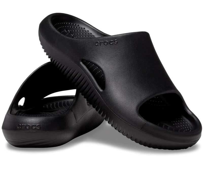 Crocs Mellow Recovery Slide Black Мужские Женские Шлепанци Меллоу Рекавери Черный 39 208392 фото