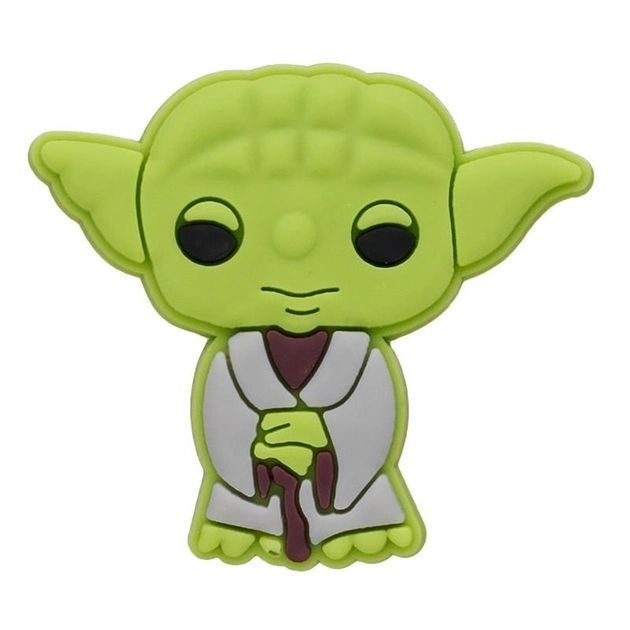 Jibbitz Master Yoda | Джибітс Майстер Йода 199 фото Jibbitz Master Yoda | Джибітс Майстер Йода 199 фото