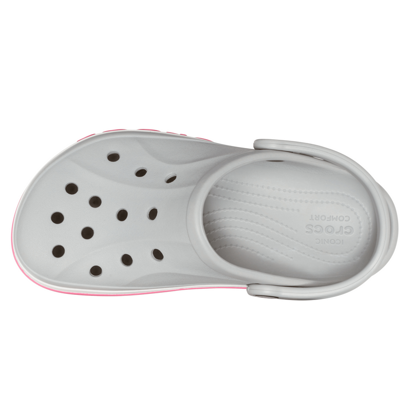 Crocs Bayaband Clog Light Grey/Pink Жіночі Сабо Крокс Баябенд 40/41 205089 фото