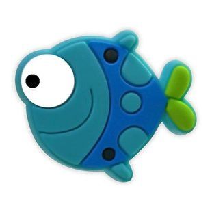 Jibbitz Blue fish | Джибітс Синя рибка 90 фото
