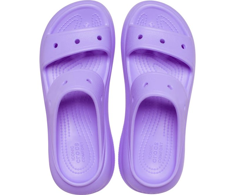 Crocs Classic Crush Sandal Violet Жіночі Сандалі Крокс Класік Краш 39