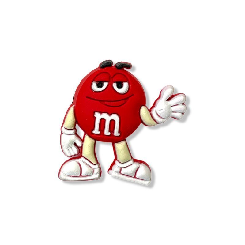 Jibbitz Red M&M | Джибитс Красный M&M 16 фото Jibbitz Red M&M | Джибитс Красный M&M 16 фото