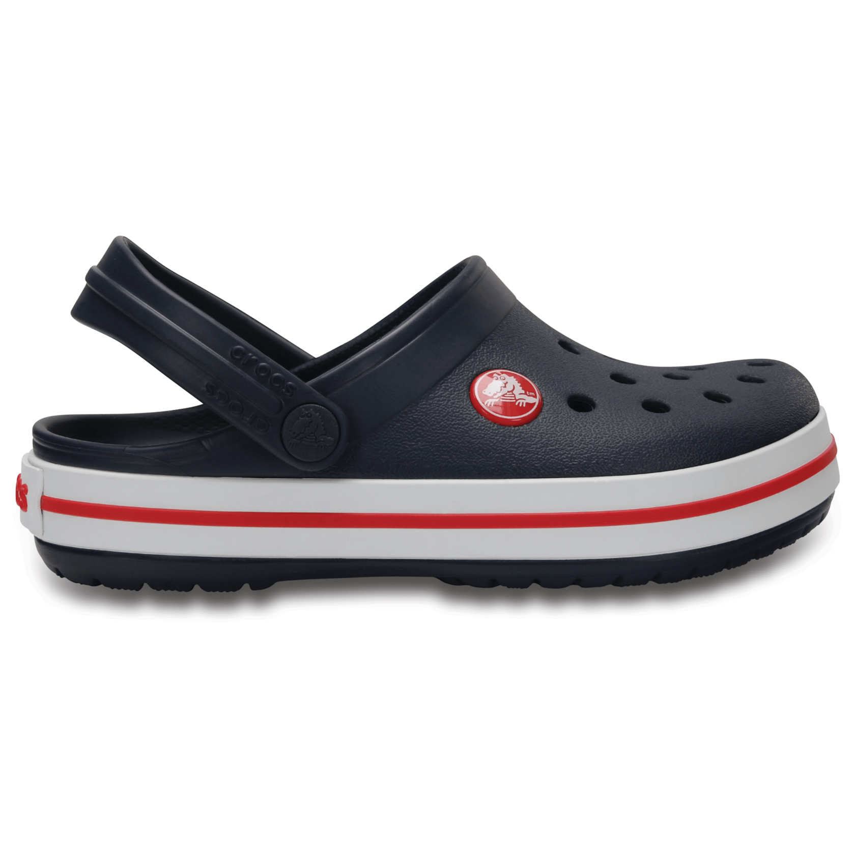 Crocs Kids’ Crocband Clog Navy / Red Детские Сабо Крокс Крокбенд Кидс 31-32 204537 фото