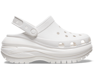 Crocs Mega Crush Clog White Жіночі Сабо Крокс Мега Краш Білий 37 207988 фото