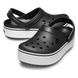 Crocs Crocband Platform Clog Black/White Женские Сабо Крокс Крокбенд Платформ 37 205434 фото 5