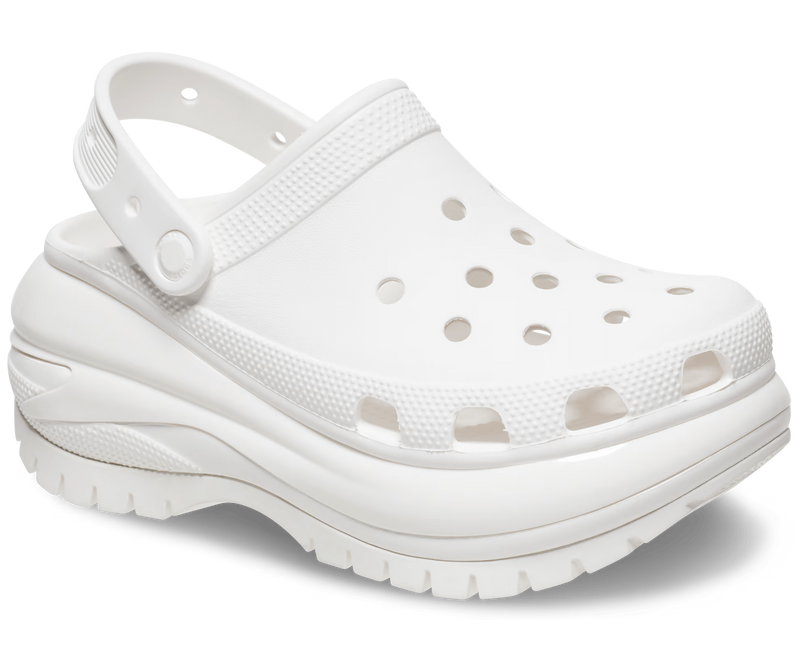 Crocs Mega Crush Clog White Жіночі Сабо Крокс Мега Краш Білий 36 207988 фото