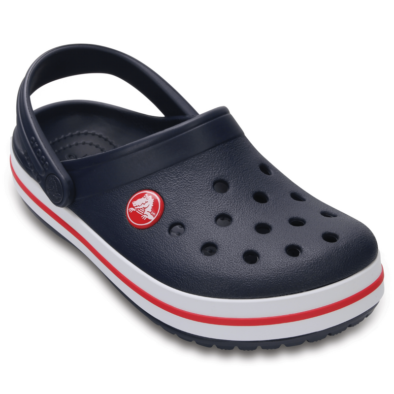 Crocs Kids’ Crocband Clog Navy / Red Дитячі Сабо Крокс Крокбенд Кідс 31-32 204537 фото