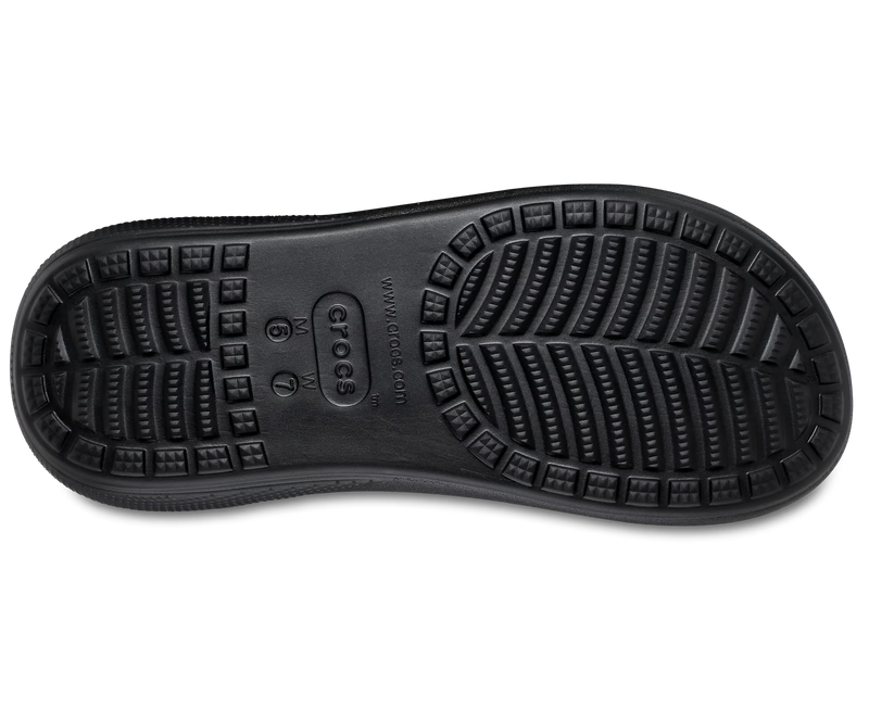 Crocs Classic Crush Sandal Black Женские Сандалии Крокс Классик Краш 36