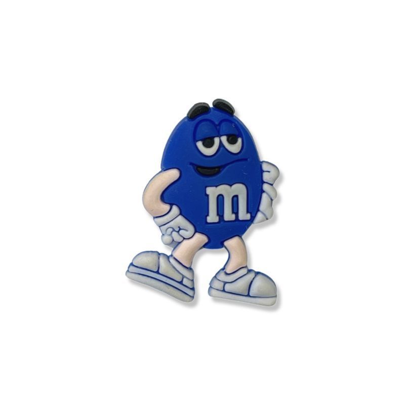 Jibbitz Blue M&M | Джибітс Синій M&M 18 фото Jibbitz Blue M&M | Джибітс Синій M&M 18 фото