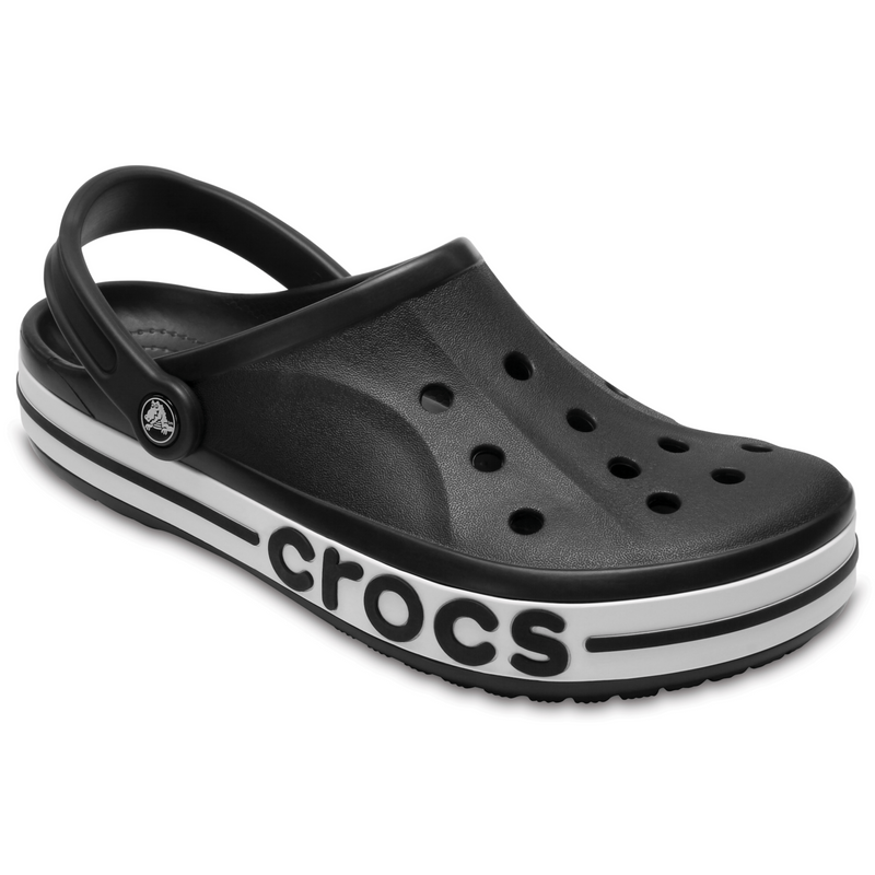 Crocs Bayaband Clog Black / White Чоловічі Жіночі Сабо Крокс Баябенд 44 205089 фото