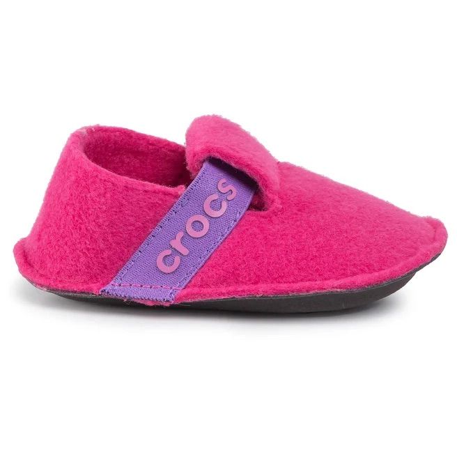 Дитячі тапки Crocs Classic Slipper Kids` Candy Pink | Рожеві 20-21 205349-6X0-C5 фото