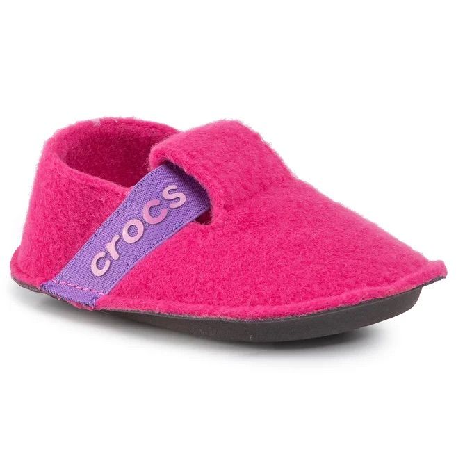 Детские тапочки Crocs Classic Slipper Kids` Candy Pink | Розовые 20-21 205349-6X0-C5 фото