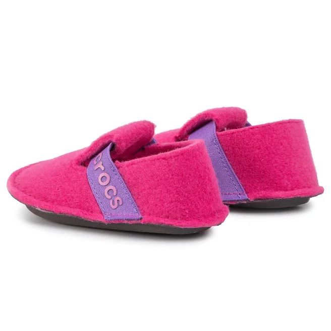 Дитячі тапки Crocs Classic Slipper Kids` Candy Pink | Рожеві 20-21 205349-6X0-C5 фото