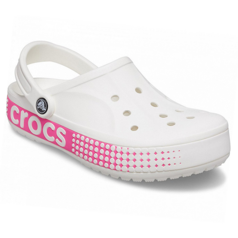 Crocs Bayaband Logo Motion Clog White Жіночі Сабо Крокс Баябенд 38 206852 фото