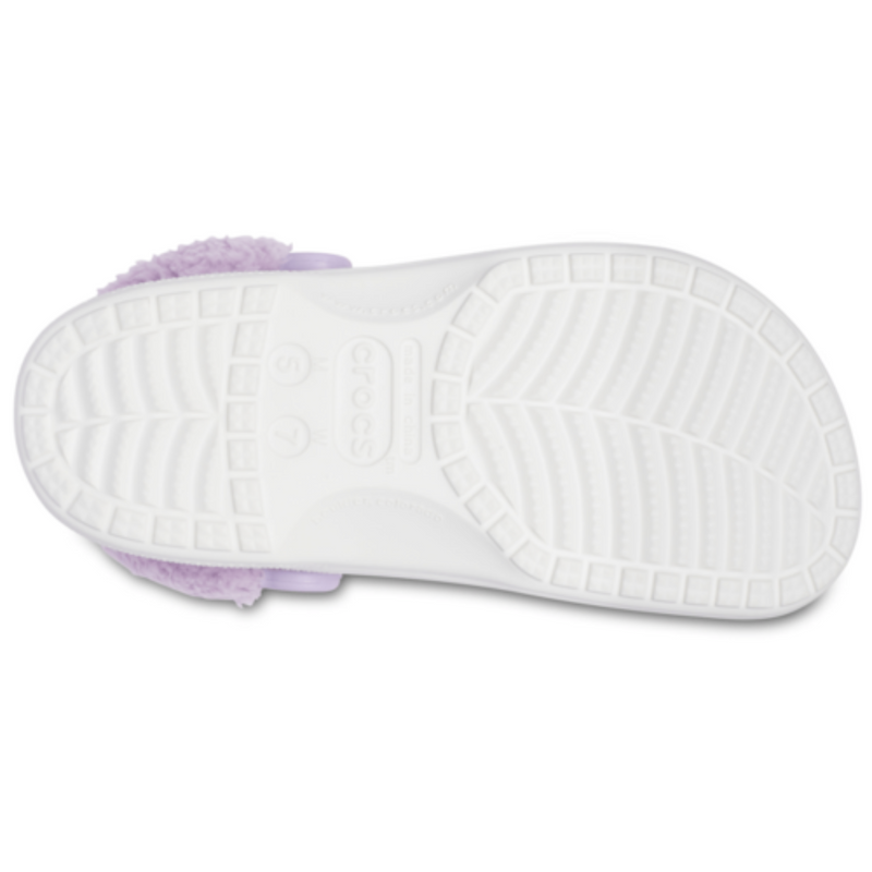 Crocs Baya Lined Fuzz-Strap Clog White Женские Сабо Крокс Бая Фузз-Стреп 37 206633 фото