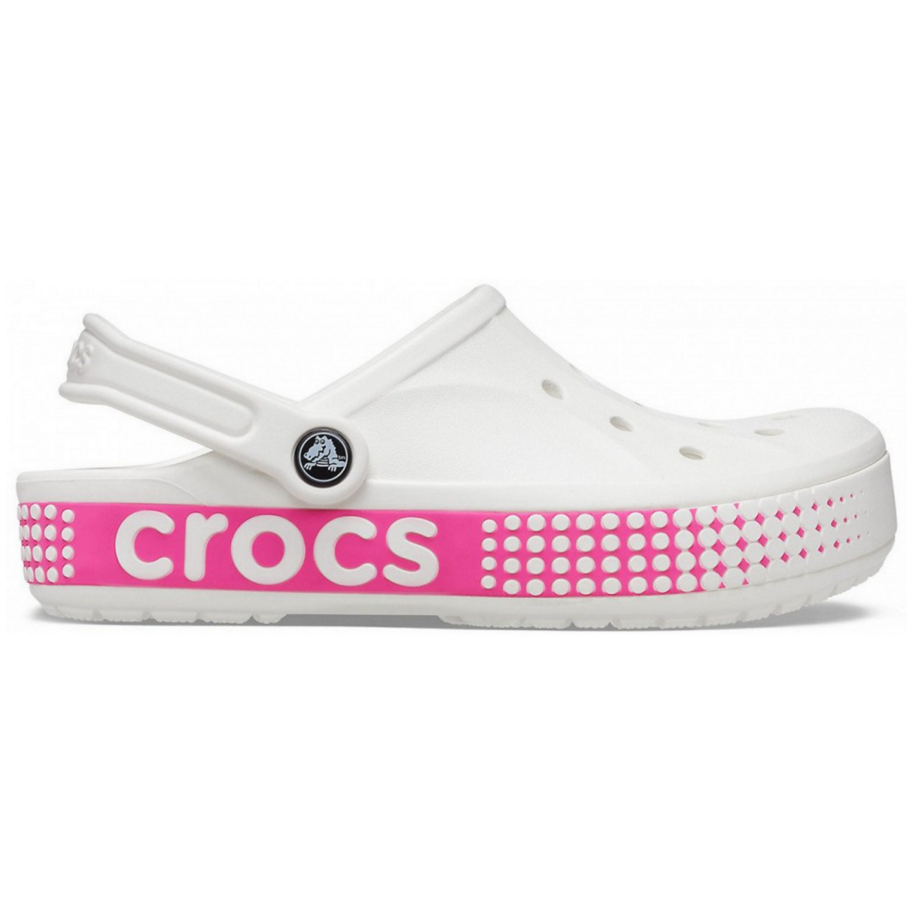 Crocs Bayaband Logo Motion Clog White Женские Сабо Крокс Баябенд 40/41 206852 фото